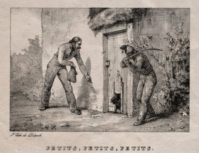 Huncwoci Huncwoci. Maluchy! Maluchy! Mały!. autorstwa Emile Jean Horace Vernet