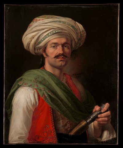 Portret „mameluka” autorstwa Horace Vernet