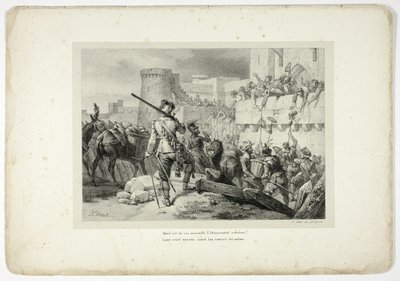 Jakże zdumieni są ci umierający ludzie... autorstwa Horace Vernet
