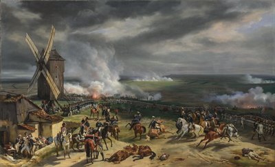 Bitwa pod Valmy, 20 września 1792 autorstwa Emile Jean Horace Vernet