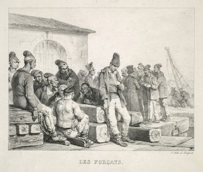Skazańcy autorstwa Horace Vernet