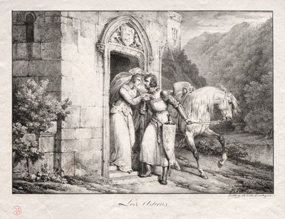 Pożegnania autorstwa Emile Jean Horace Vernet