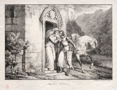 Pożegnania. autorstwa Emile Jean Horace Vernet