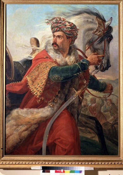 Nieznany obraz autorstwa Emile Jean Horace Vernet