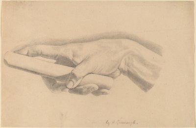 Studium ręki autorstwa Horatio Greenough