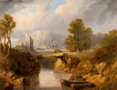 Inverlochy (olej na płótnie) autorstwa Horatio McCulloch