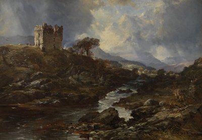 Zamek Kinlochaline autorstwa Horatio McCulloch
