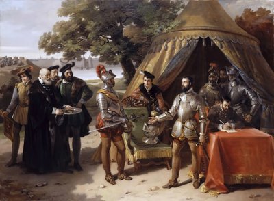 Oblężenie Thionville, 23 czerwca 1558 autorstwa Hortense Haudebourt Lescot