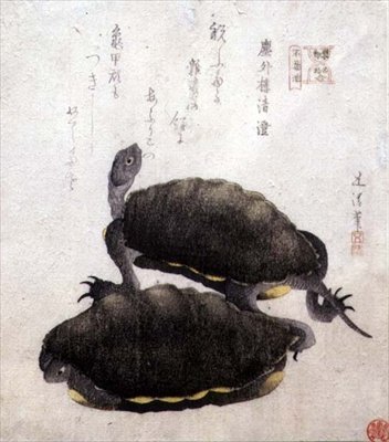 Staw Shinobazu, z serii „Konkurs Sławnych Produktów Edo”, ok. 1811-1812 (drewnodruk) autorstwa Hotei Gosei
