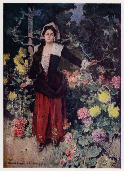 Ilustracja do Evangeline, A Tale of Arcadie, autorstwa Henry
