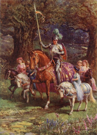 St Patrick of Ireland (kolor lito) autorstwa Howard Davie