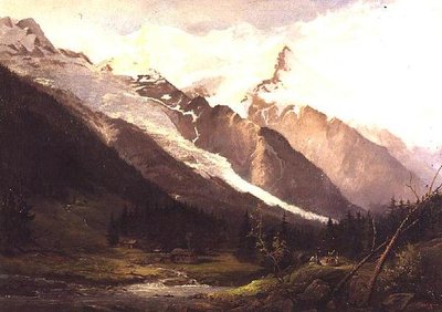 W pobliżu Chamonix autorstwa Howard Gull Stormont