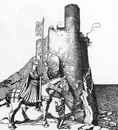 pulido pulido autorstwa Howard Pyle