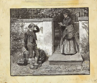 List polecający autorstwa Howard Pyle