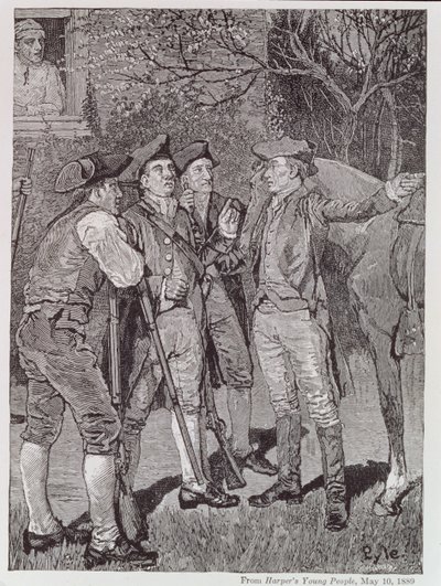 Paul Revere w Lexington, z Harper