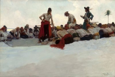 Skarb został podzielony autorstwa Howard Pyle