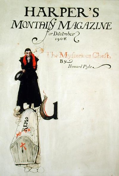 Tailpiece do „Tajemniczej skrzyni” Howarda Pyle