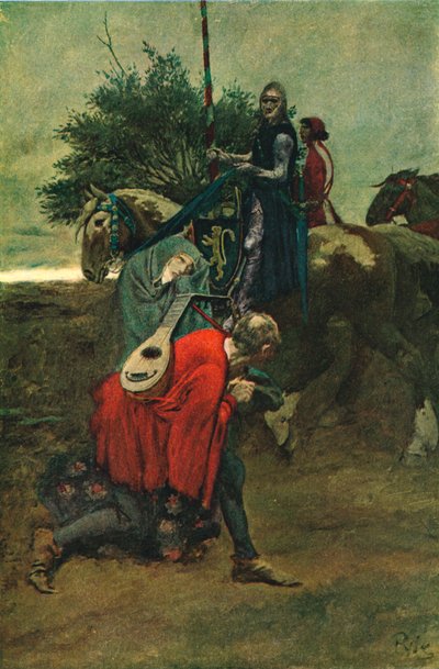 Zostali wyprzedzeni przez samego Falmouth autorstwa Howard Pyle