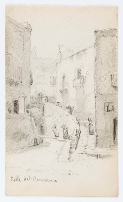 Calle del Campanero autorstwa Howard Russell Butler