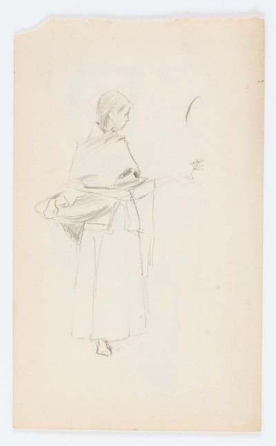 Bez tytułu (Flower Girl) autorstwa Howard Russell Butler