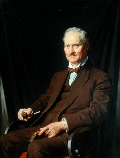 WH Brocklehurst, JP (olej na płótnie) autorstwa Howard Somerville