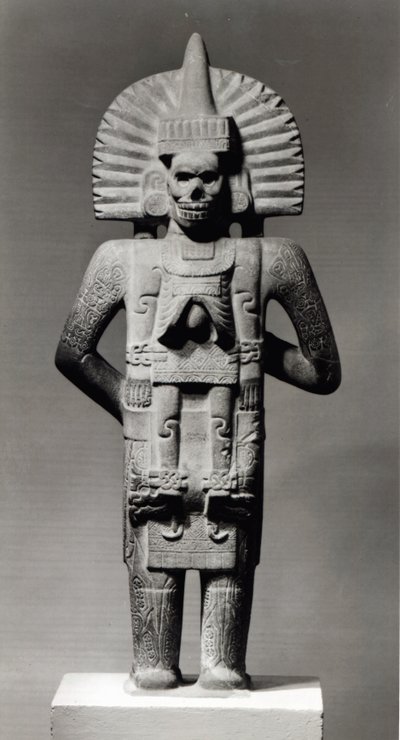 Figura życia i śmierci, z Veracruz, Meksyk, 900-1250 (patrz 180900) autorstwa Huaxtec