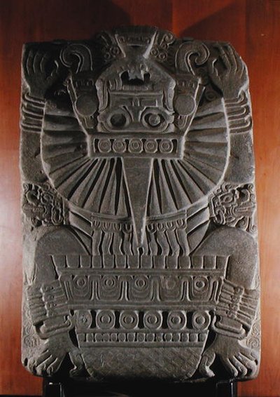 Tlaltecuhtli, okres postklasyczny (900-1521) (kamień) autorstwa Huaxtec Huaxtec