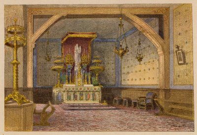 Notre-Dame De Salut (kolorowa litografia) autorstwa Hubert Clerget
