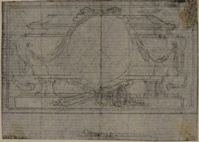 Studium do winiety En Tête w dziele Tacyta "Tiberius, or The Six First Books of Annals", Księga IV autorstwa Hubert Francois Gravelot