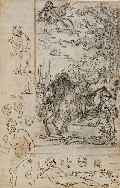 Studium do winiety w "La Pucelle d