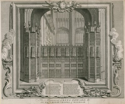 Pomnik króla Edwarda IV autorstwa Hubert Francois Gravelot