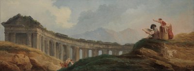 Kolumnada w ruinach autorstwa Hubert Robert