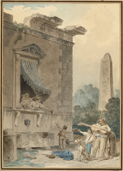 Charytatywne Panie autorstwa Hubert Robert