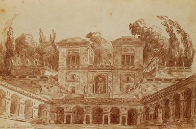 Villa Farnese, Rzym, autorstwa Hubert Robert