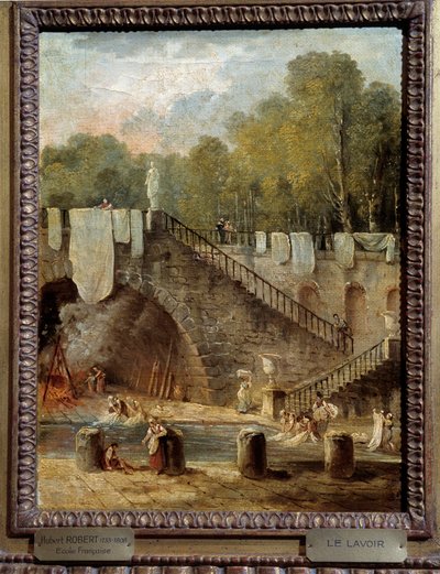 Obraz Wash Huberta Roberta (1733-1808) Orlean. autorstwa Hubert Robert