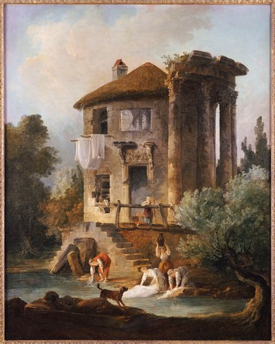 Nieznany obraz autorstwa Hubert Robert