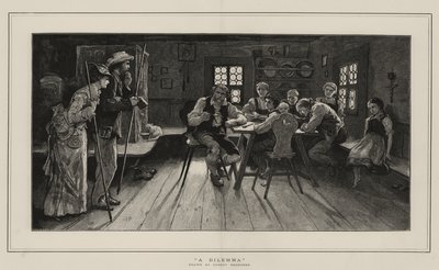 Dylemat autorstwa Hubert von Herkomer