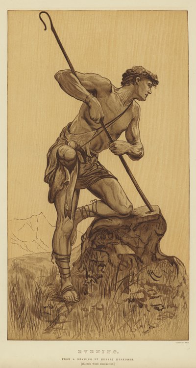 Wieczór autorstwa Hubert von Herkomer