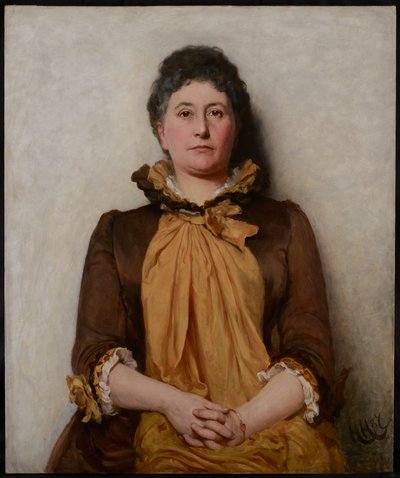 Josephine Dockar-Drysdale (olej na płótnie) autorstwa Hubert von Herkomer