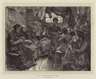 Niski Dom Noclegowy, St Giles autorstwa Hubert von Herkomer