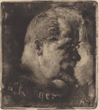 Max Klinger autorstwa Hubert von Herkomer