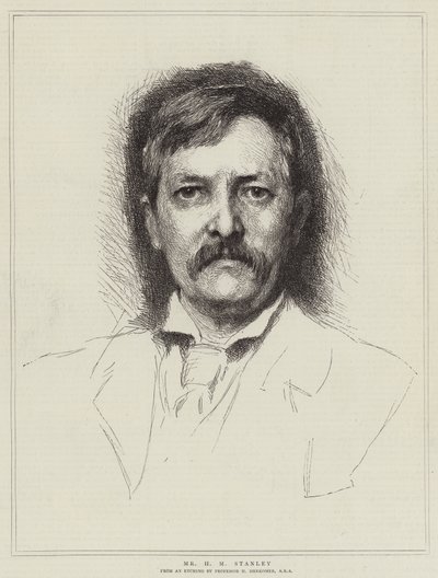 Pan H.M. Stanley autorstwa Hubert von Herkomer