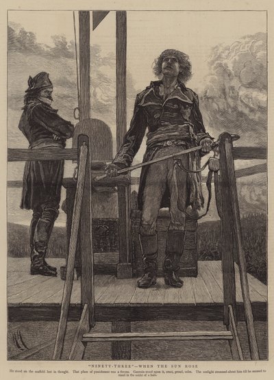Dziewięćdziesiąt trzy, kiedy Słońce wzeszło autorstwa Hubert von Herkomer
