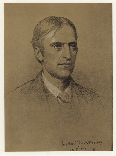 Autoportret Huberta Herkomera autorstwa Hubert von Herkomer