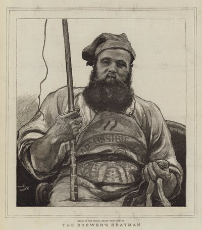 Drayman piwowara autorstwa Hubert von Herkomer