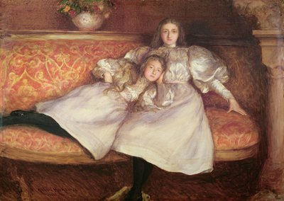 Córki barona von Erlanger autorstwa Hubert von Herkomer