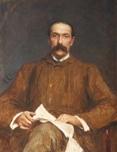 William Leonard Courtney autorstwa Hubert von Herkomer