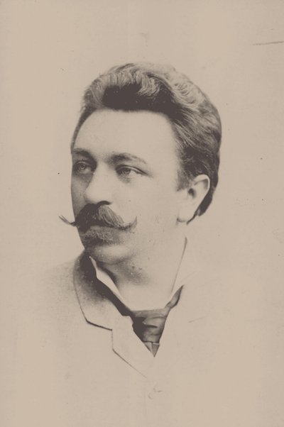 Portret kompozytora Eugena Hildacha 1849-1924. autorstwa Höffert
