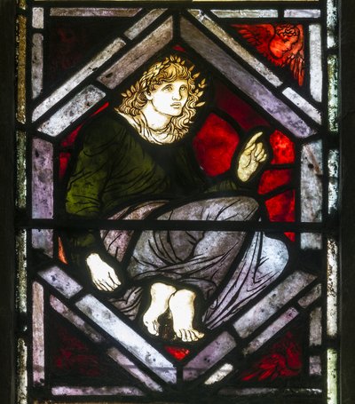 Langport, All Saints, Belham & Co, Hugh Arthur Kennedy, Anioł, 1879 autorstwa Hugh Arthur Kennedy
