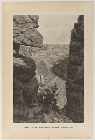 Wielki Kanion Kolorado, Widok ze szlaku Hance autorstwa Hugh Bolton Jones